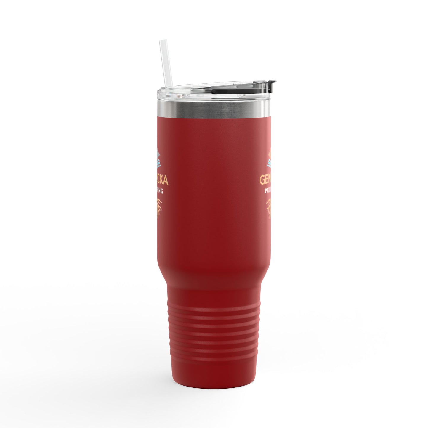40oz Insulated Tumbler with Handle — Stainless Steel Travel Mug, Teacher Appreciation Gift