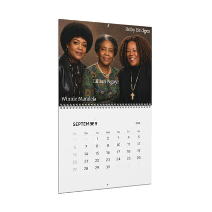 Who Is? International Black Women Historians 2026 Wall Calendar — Black Women in History