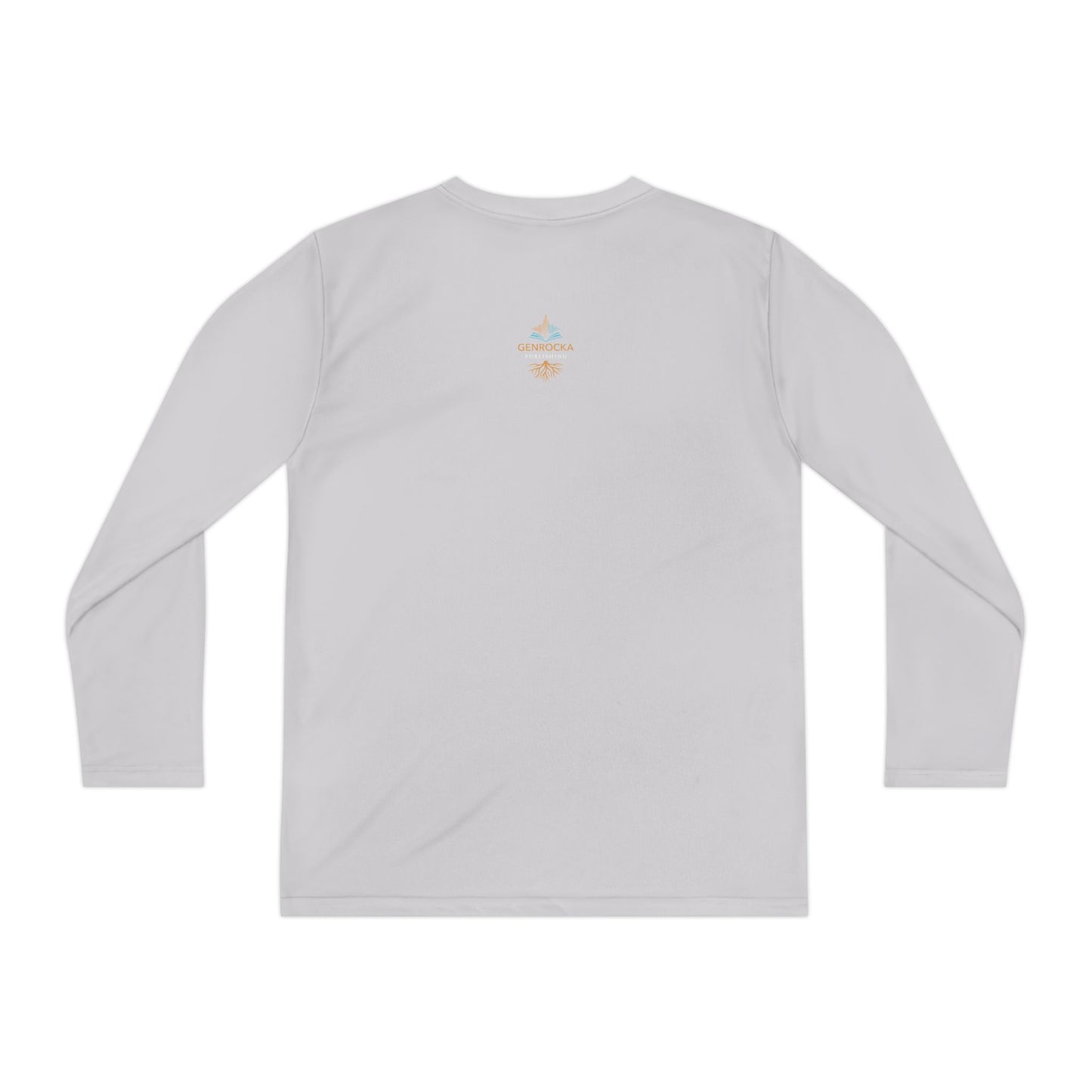 GenRocka Youth Long Sleeve Tee – Roots & Wave Logo Performance Shirt