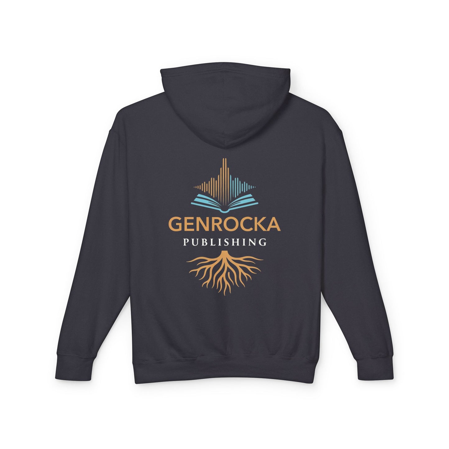 Genrocka Roots Hoodie — Lightweight Cream Hooded Sweatshirt
