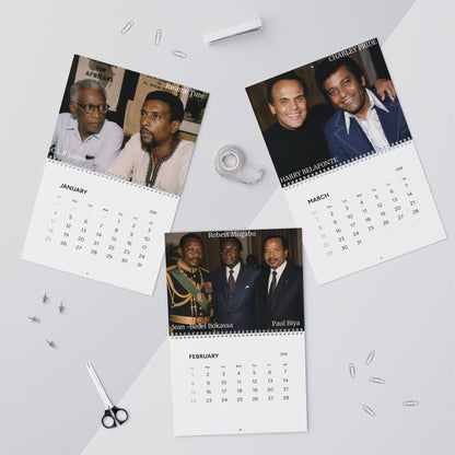 Who Is? International Black Historians 2026 Wall Calendar — Black History Educators Gift