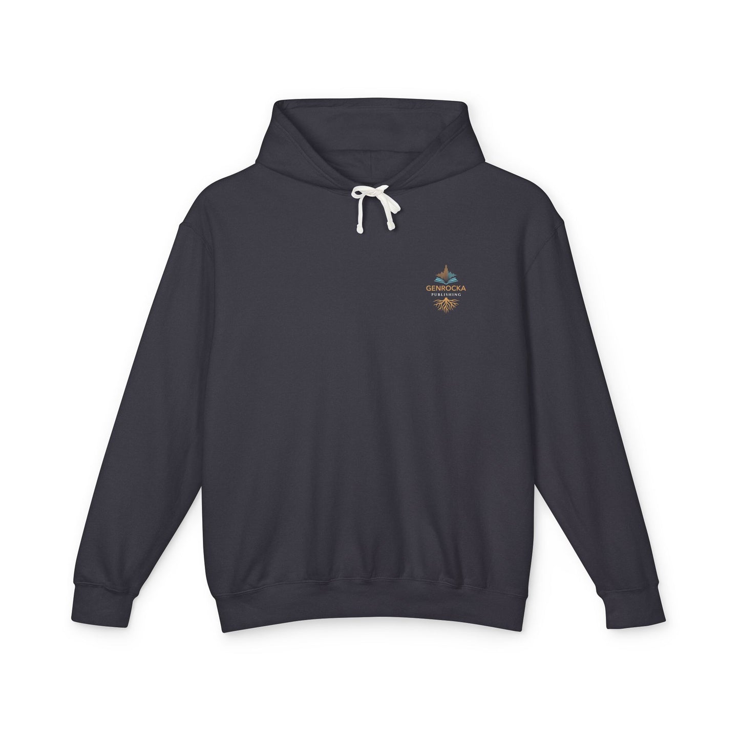Genrocka Roots Hoodie — Lightweight Cream Hooded Sweatshirt