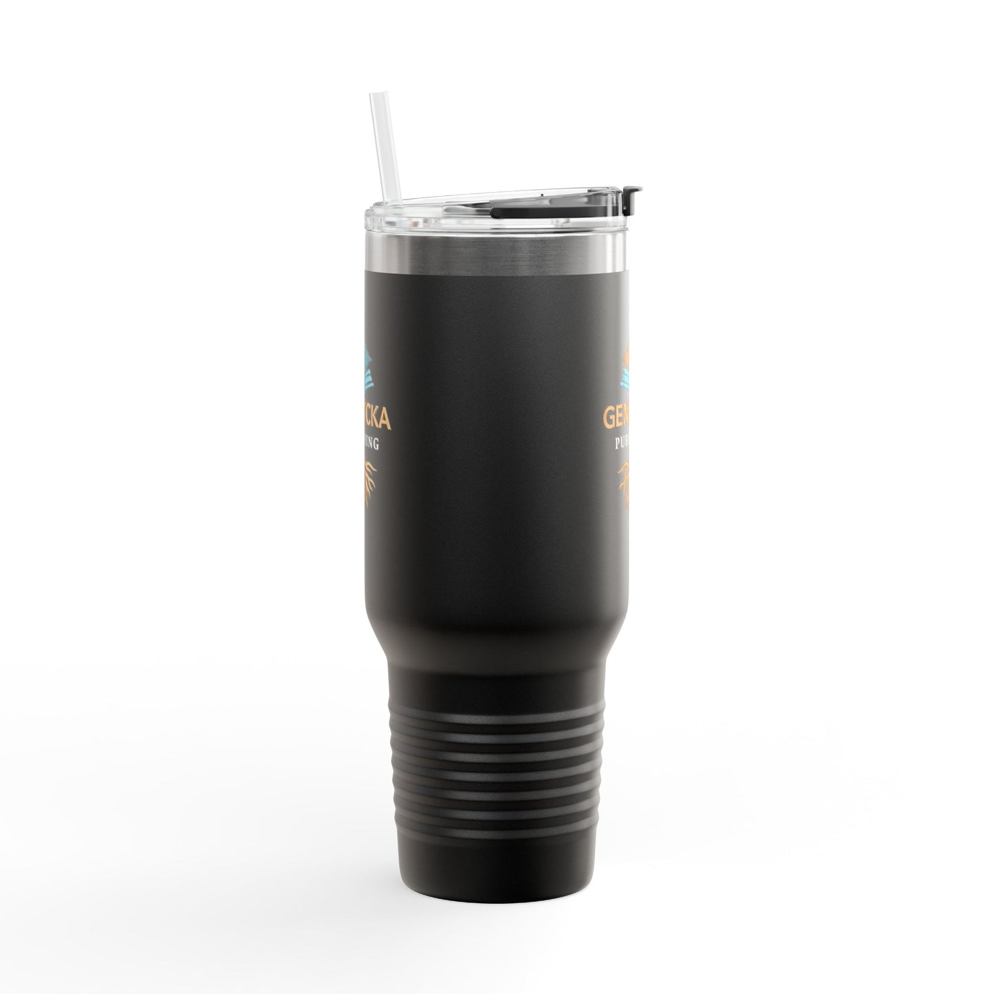 40oz Insulated Tumbler with Handle — Stainless Steel Travel Mug, Teacher Appreciation Gift
