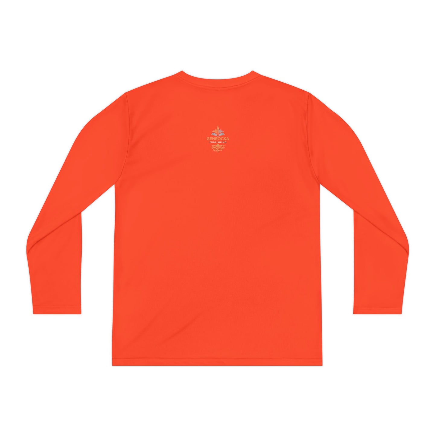 GenRocka Youth Long Sleeve Tee – Roots & Wave Logo Performance Shirt
