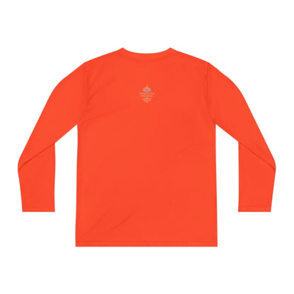GenRocka Youth Long Sleeve Tee – Roots & Wave Logo Performance Shirt