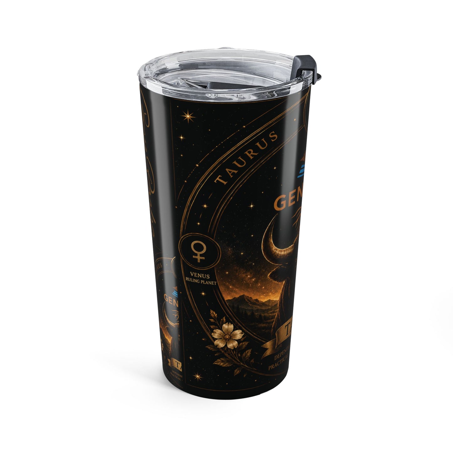 Taurus Zodiac Tumbler 20oz — GenRocka Astrological Travel Mug