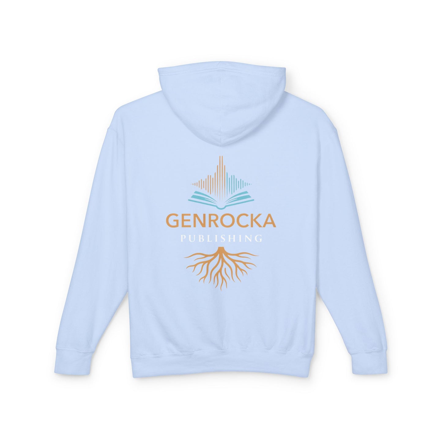 Genrocka Roots Hoodie — Lightweight Cream Hooded Sweatshirt