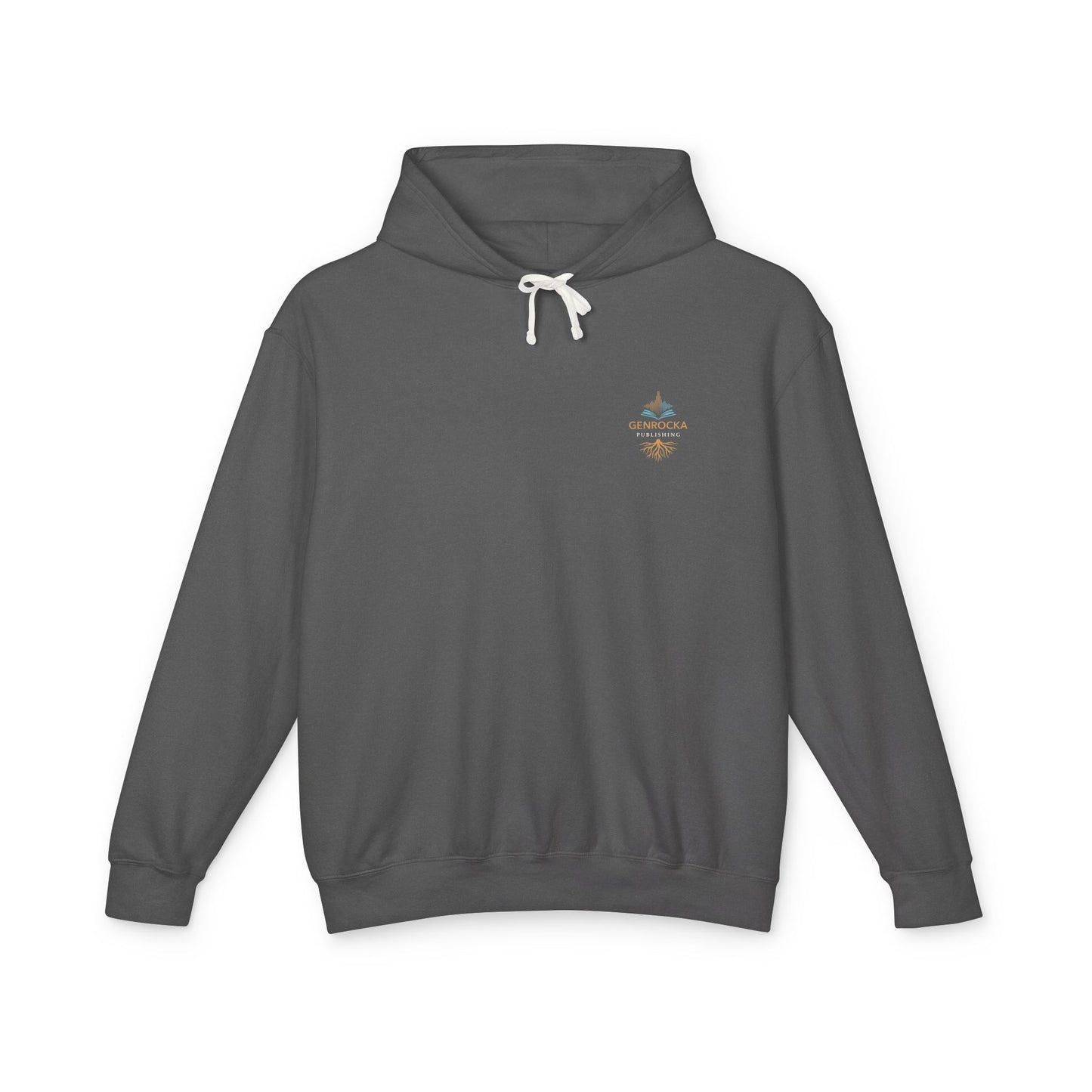 Genrocka Roots Hoodie — Lightweight Cream Hooded Sweatshirt