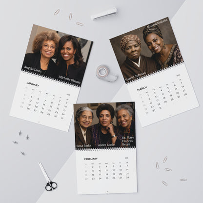Who Is? International Black Women Historians 2026 Wall Calendar — Black Women in History
