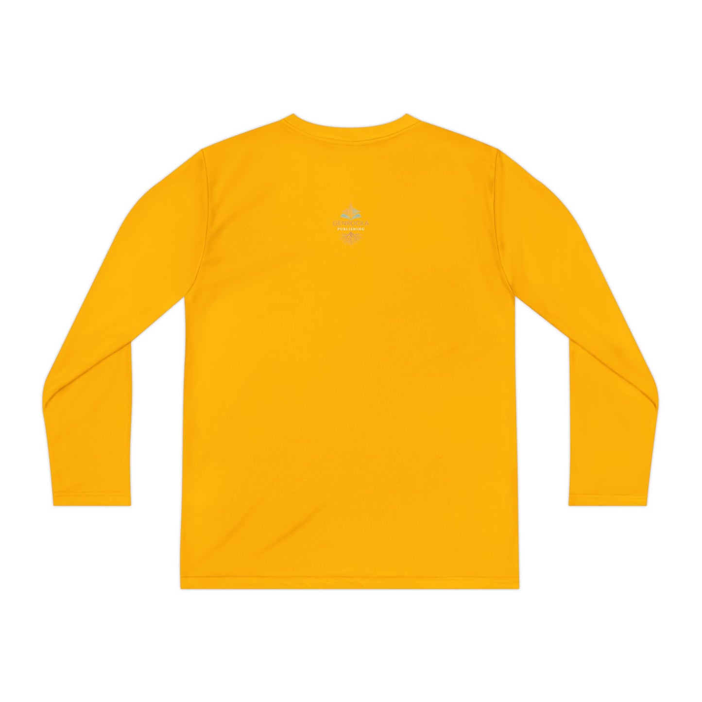 GenRocka Youth Long Sleeve Tee – Roots & Wave Logo Performance Shirt