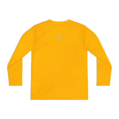 GenRocka Youth Long Sleeve Tee – Roots & Wave Logo Performance Shirt