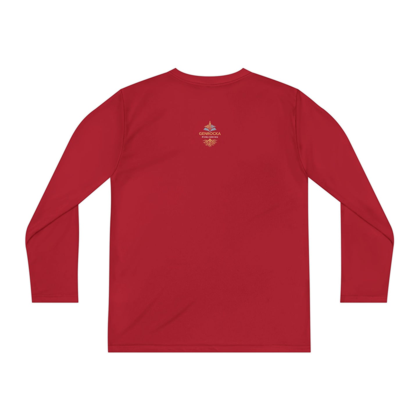 GenRocka Youth Long Sleeve Tee – Roots & Wave Logo Performance Shirt