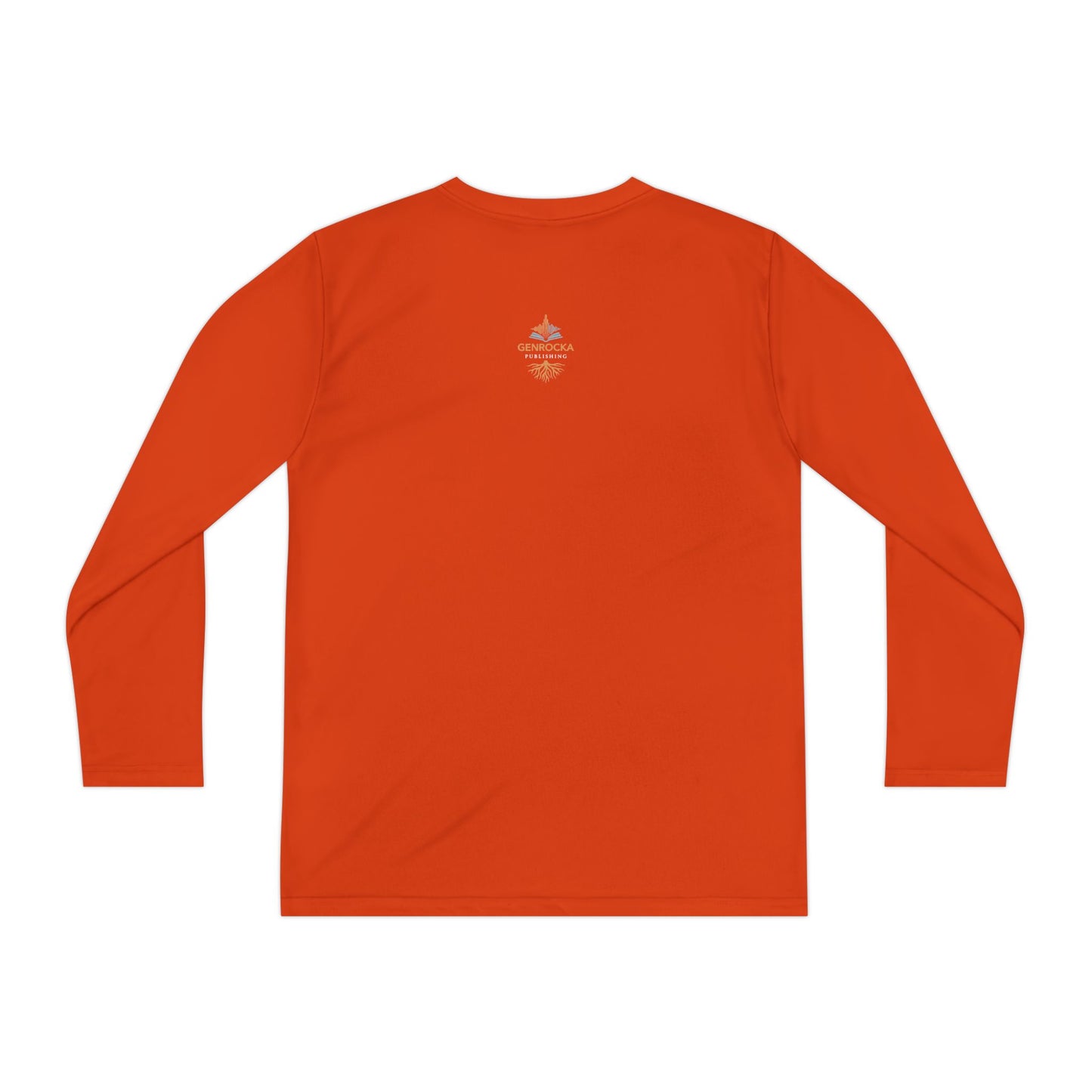 GenRocka Youth Long Sleeve Tee – Roots & Wave Logo Performance Shirt