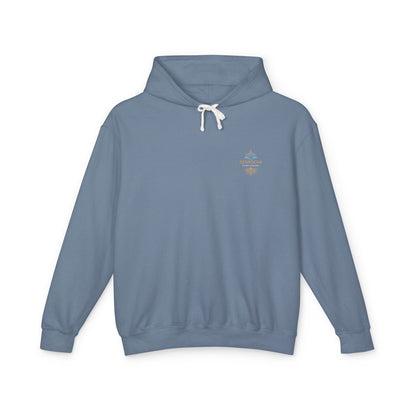 Genrocka Roots Hoodie — Lightweight Cream Hooded Sweatshirt