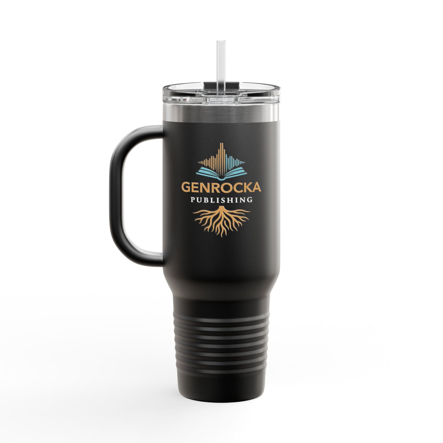 40oz Insulated Tumbler with Handle — Stainless Steel Travel Mug, Teacher Appreciation Gift