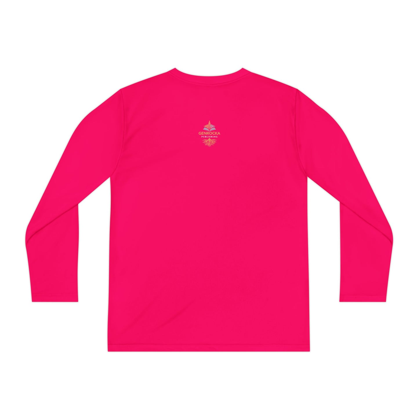 GenRocka Youth Long Sleeve Tee – Roots & Wave Logo Performance Shirt
