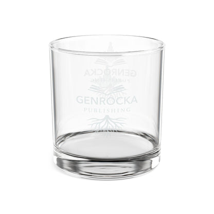 Engraved Whiskey Glass 10.5 oz — Personalized Rocks Glass with Subtle Logo Etching