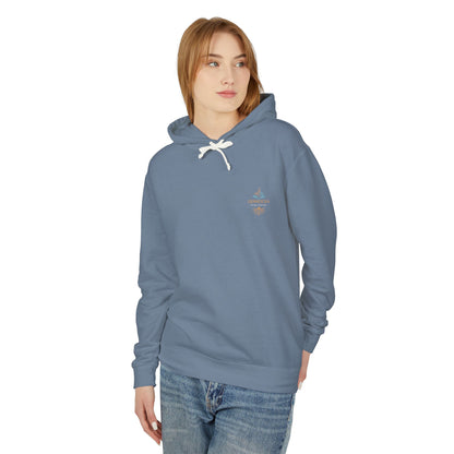 Genrocka Roots Hoodie — Lightweight Cream Hooded Sweatshirt