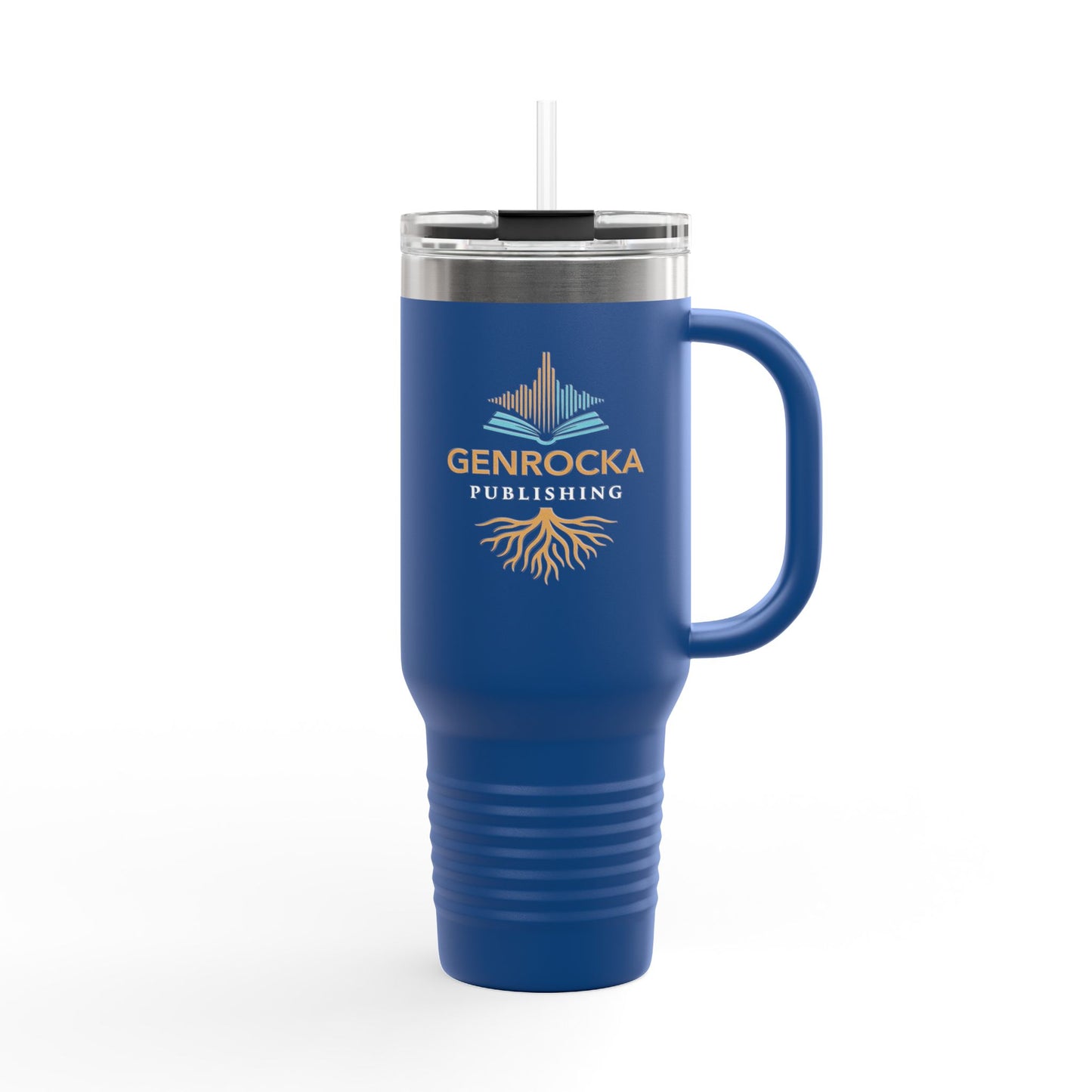 40oz Insulated Tumbler with Handle — Stainless Steel Travel Mug, Teacher Appreciation Gift