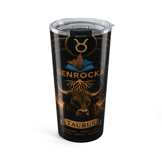 Taurus Zodiac Tumbler 20oz — GenRocka Astrological Travel Mug