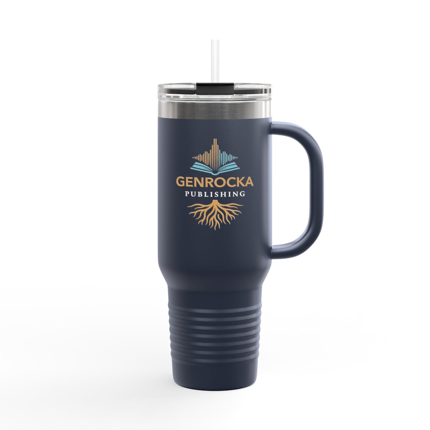 40oz Insulated Tumbler with Handle — Stainless Steel Travel Mug, Teacher Appreciation Gift