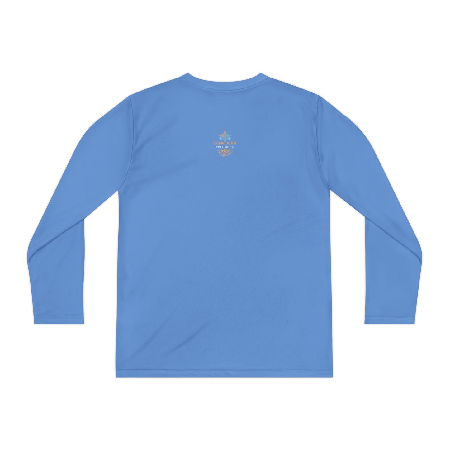 GenRocka Youth Long Sleeve Tee – Roots & Wave Logo Performance Shirt