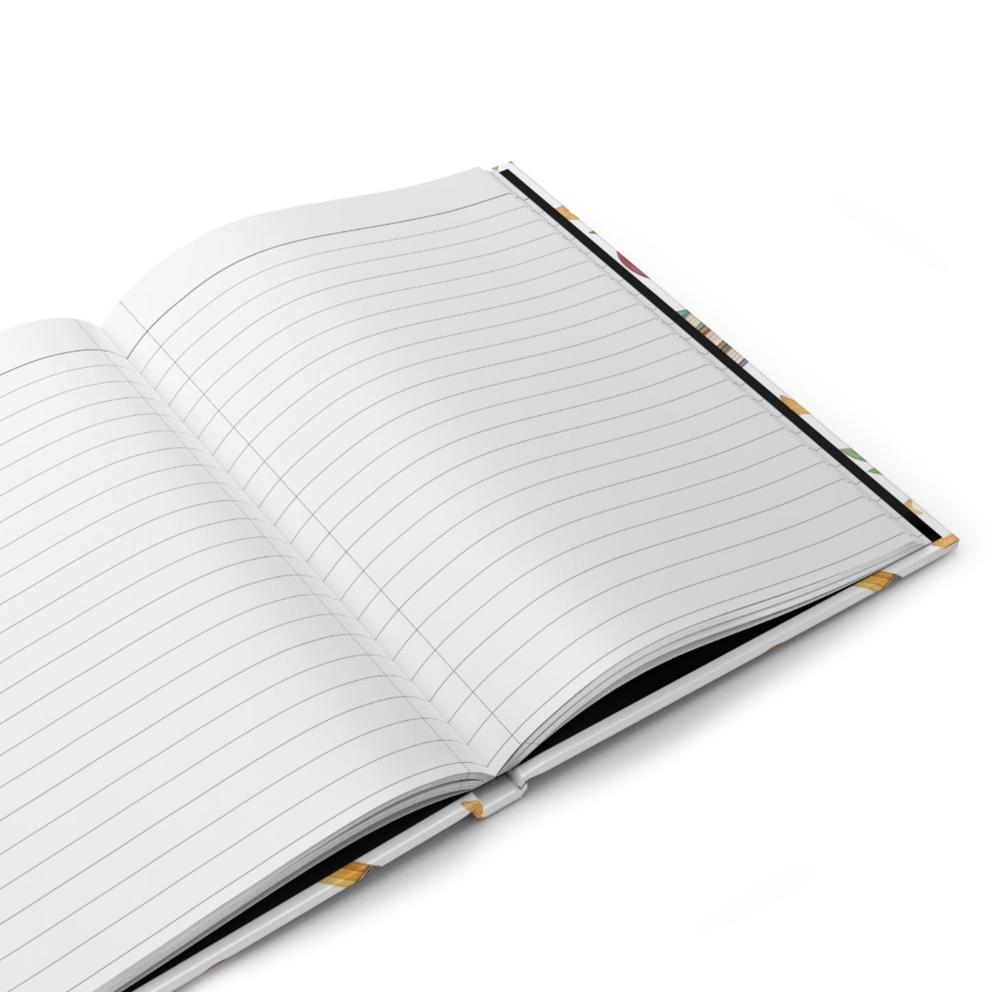 Teacher Apple & Books Hardcover Journal — School Notebook for Teachers, Students & Back to School