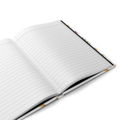 Teacher Apple & Books Hardcover Journal — School Notebook for Teachers, Students & Back to School