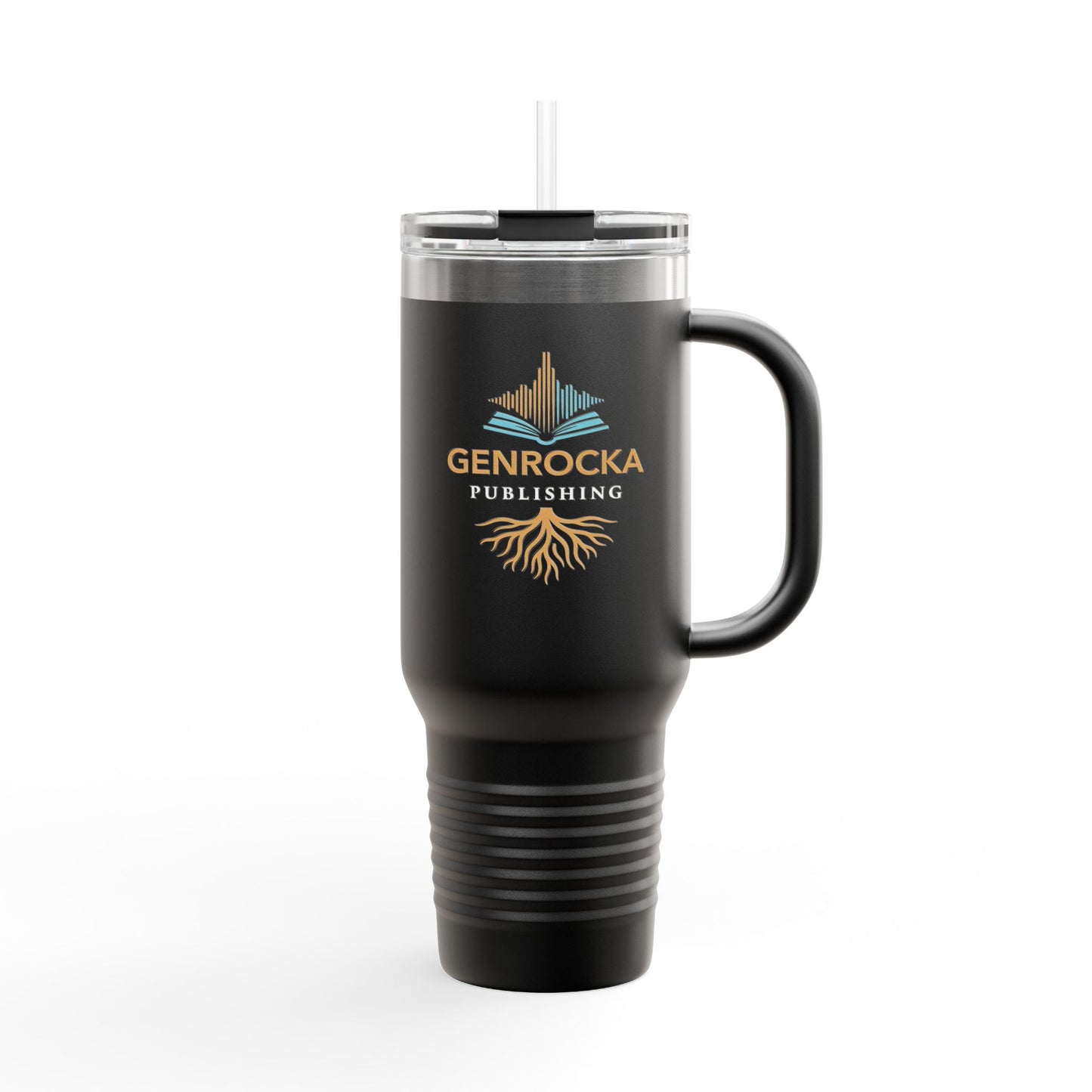40oz Insulated Tumbler with Handle — Stainless Steel Travel Mug, Teacher Appreciation Gift
