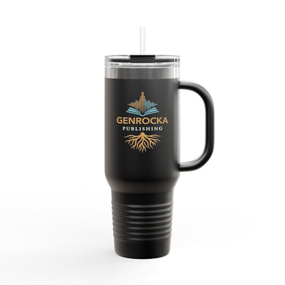 40oz Insulated Tumbler with Handle — Stainless Steel Travel Mug, Teacher Appreciation Gift