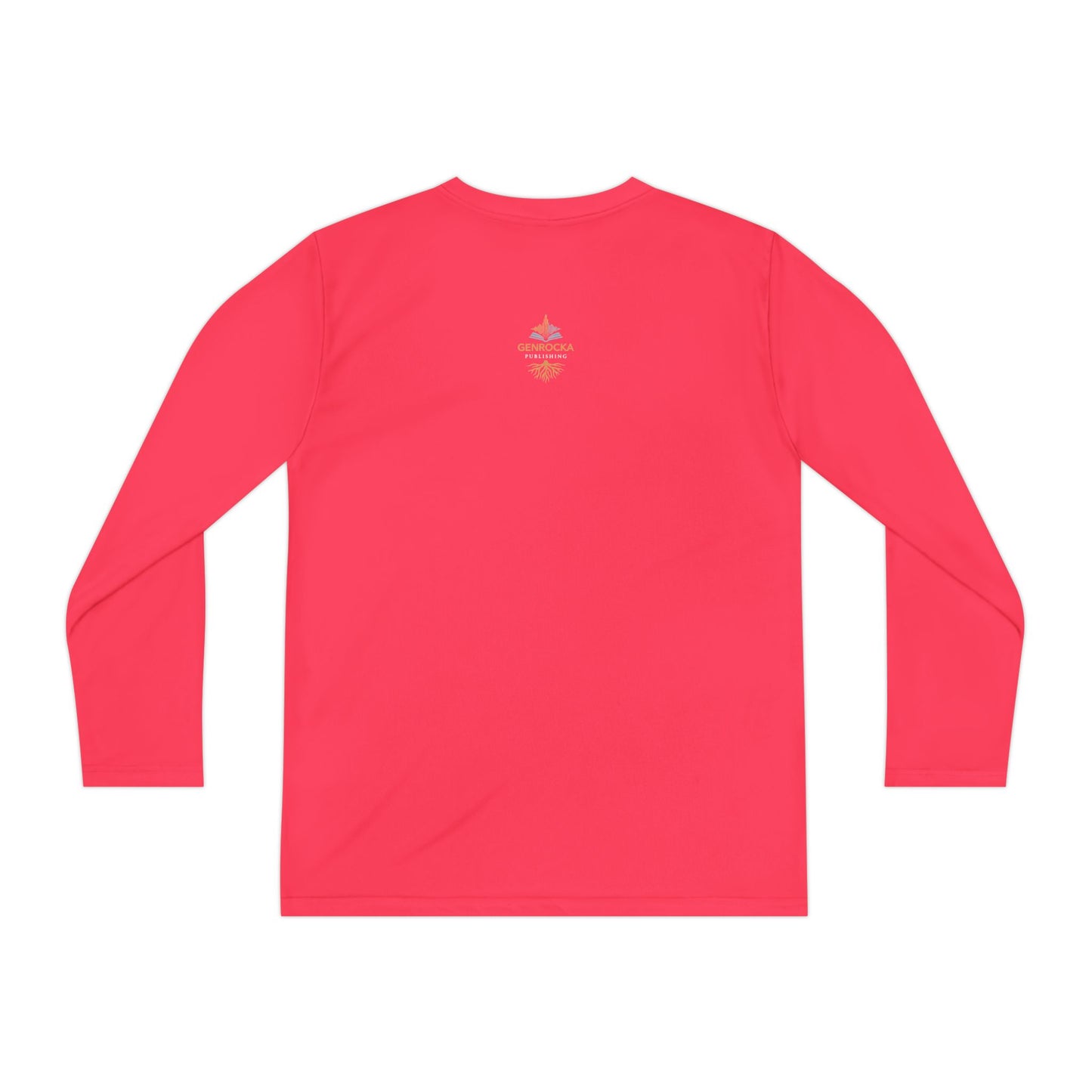 GenRocka Youth Long Sleeve Tee – Roots & Wave Logo Performance Shirt