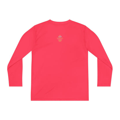 GenRocka Youth Long Sleeve Tee – Roots & Wave Logo Performance Shirt