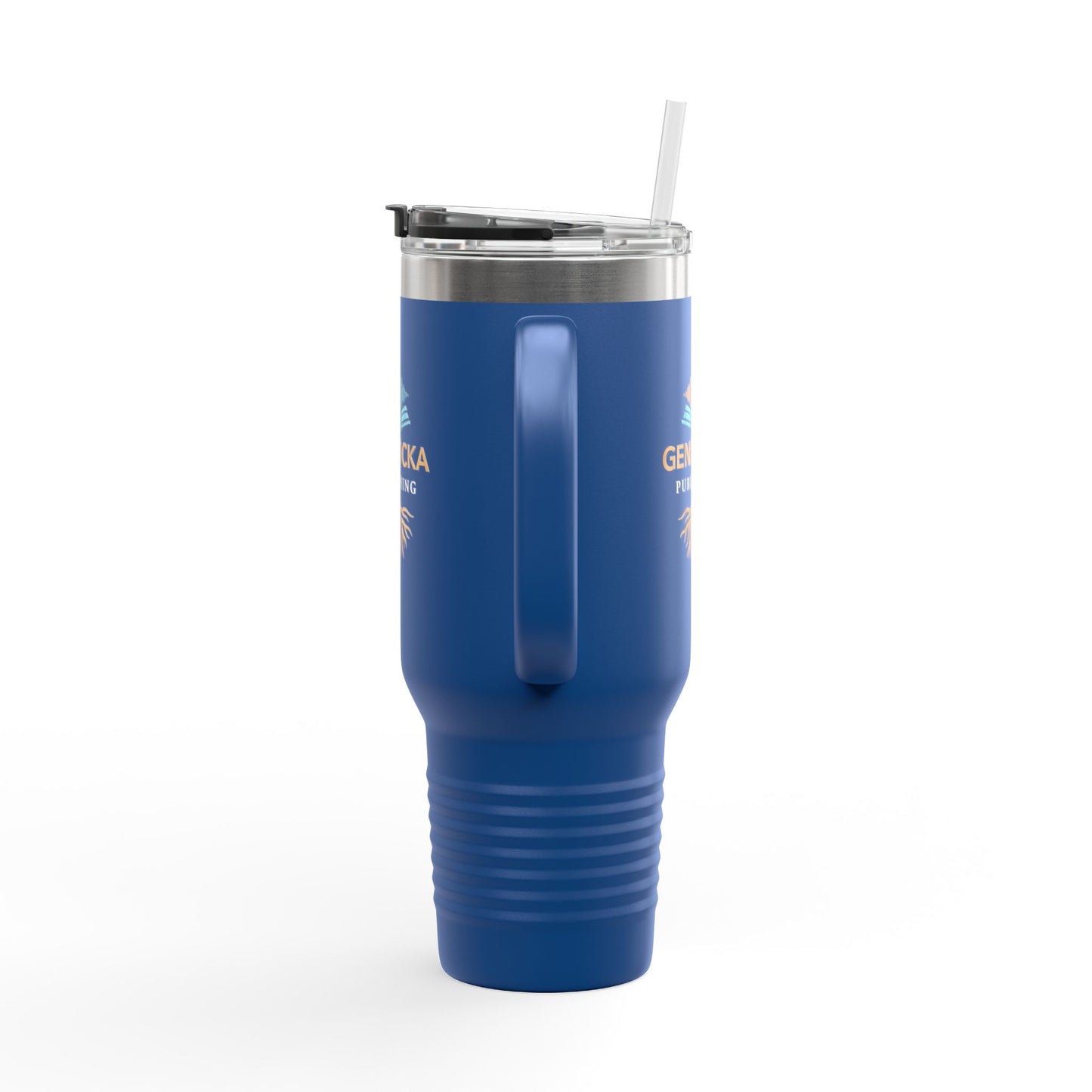 40oz Insulated Tumbler with Handle — Stainless Steel Travel Mug, Teacher Appreciation Gift