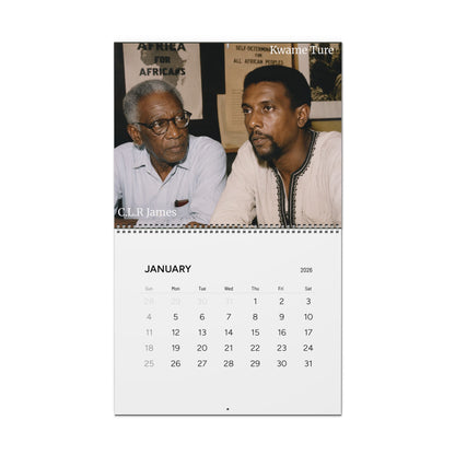 Who Is? International Black Historians 2026 Wall Calendar — Black History Educators Gift