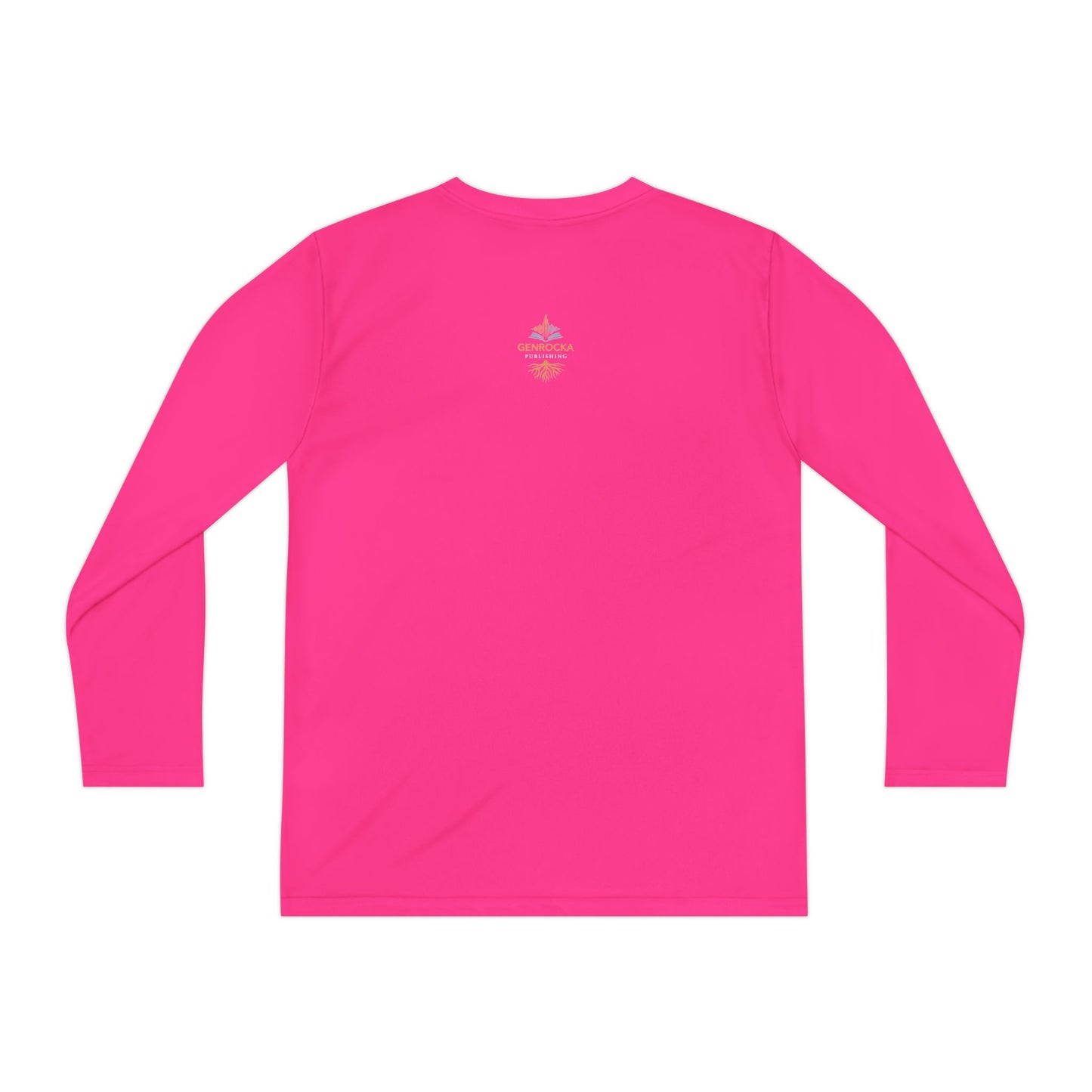 GenRocka Youth Long Sleeve Tee – Roots & Wave Logo Performance Shirt