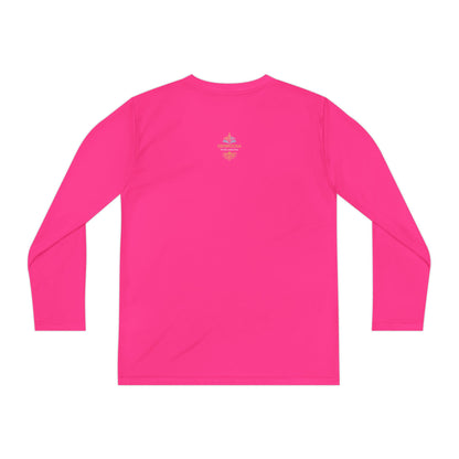 GenRocka Youth Long Sleeve Tee – Roots & Wave Logo Performance Shirt