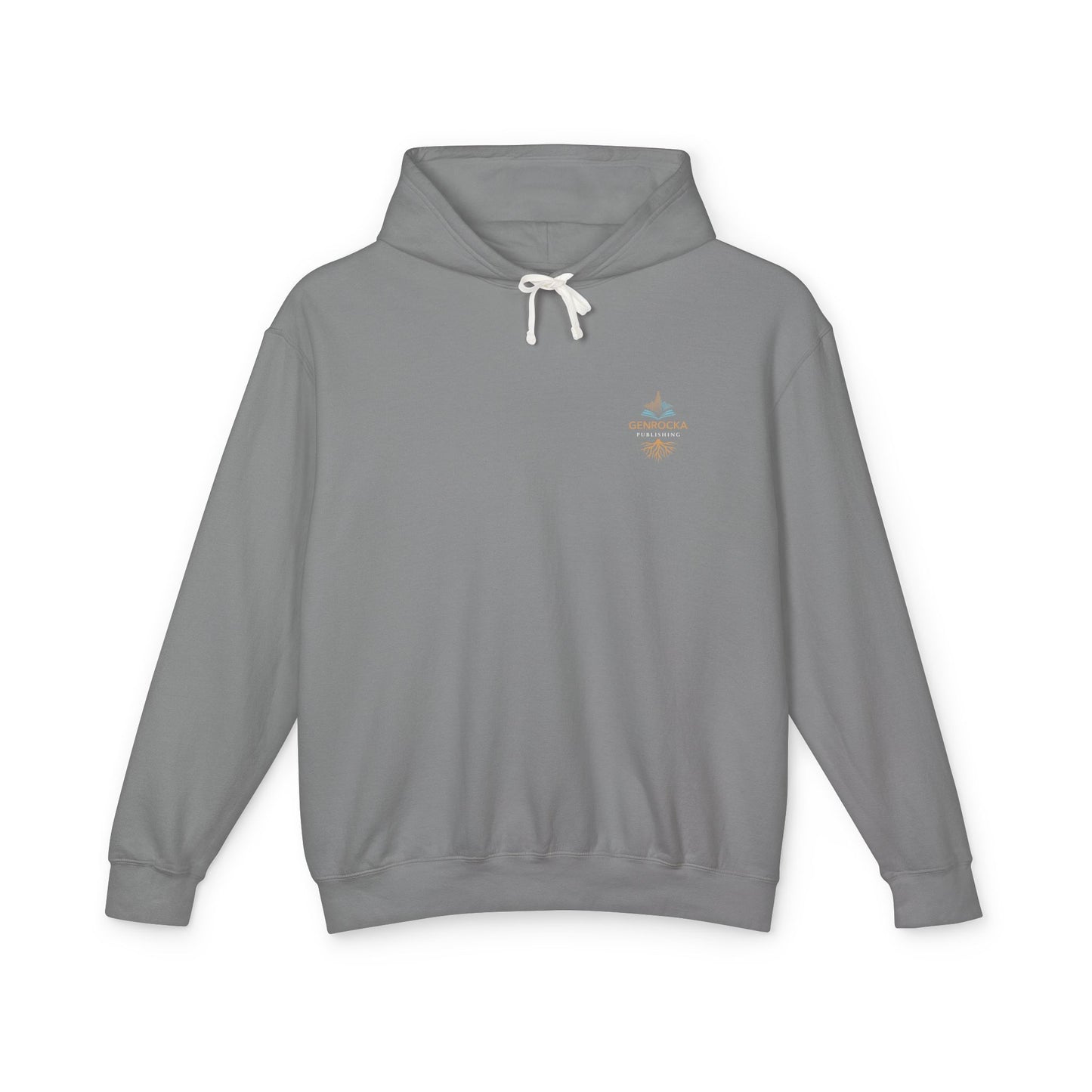 Genrocka Roots Hoodie — Lightweight Cream Hooded Sweatshirt