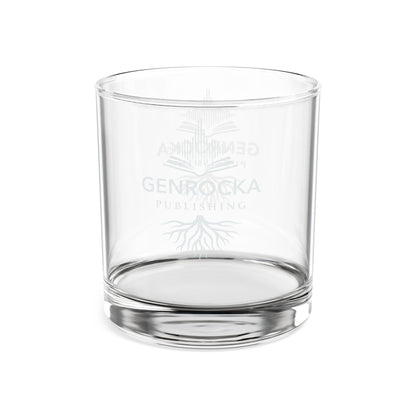 Engraved Whiskey Glass 10.5 oz — Personalized Rocks Glass with Subtle Logo Etching