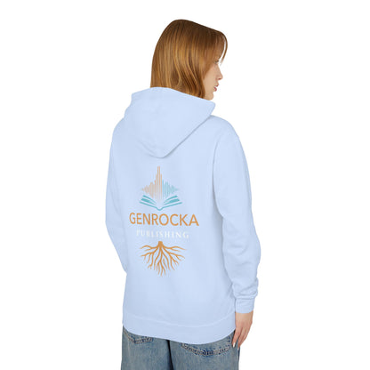 Genrocka Roots Hoodie — Lightweight Cream Hooded Sweatshirt
